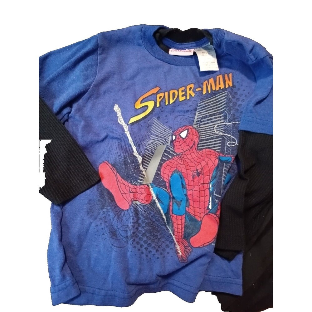 Spiderman Long Sleeve Shirt Size 4t